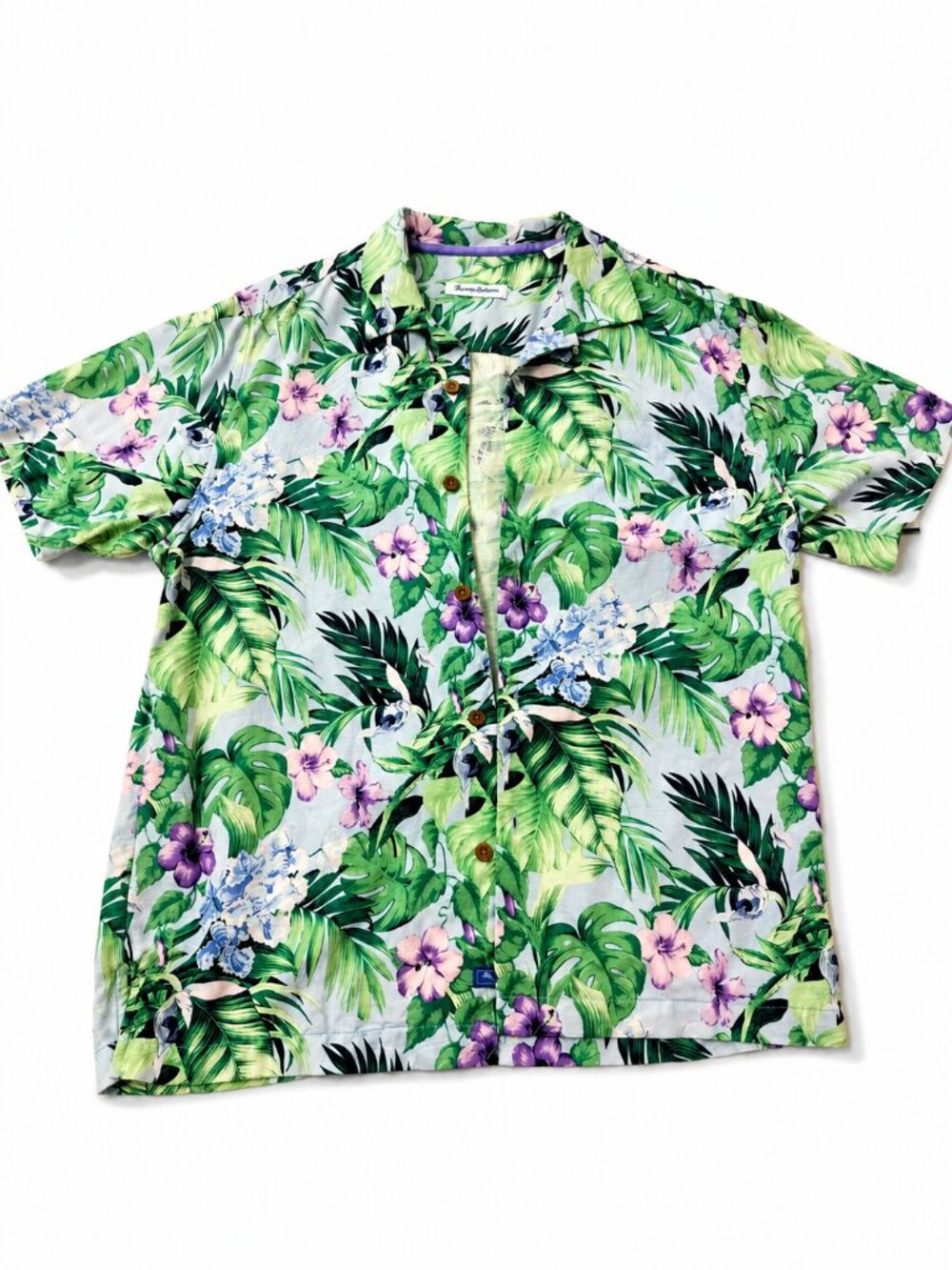 Tropical Floral Aloha Shirt Tommy Bahama Size M | Open To Offer
